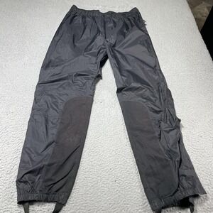 Harley-Davidson Rain Pants Mens XL Black Stirrup Nylon Motorcycle Overpants